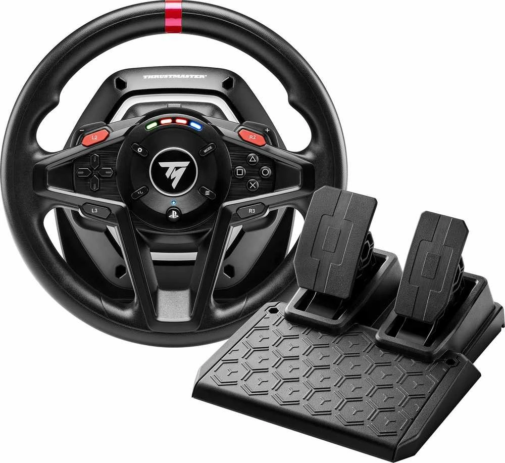 Žaidimų vairas su pedalais Thrustmaster T128