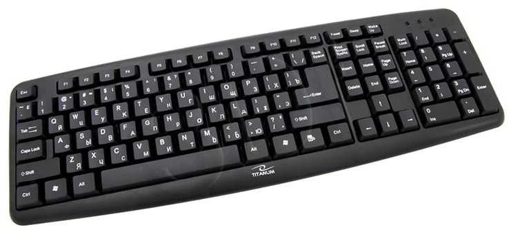 Titanum Klaviatūra Esperanza TKR101 stand.USB EN/RU