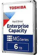 TOSHIBA MG serija – įmonės talpos HDD 6 TB 3,5 colio SATA 7200 aps./min. MG10ADA600E