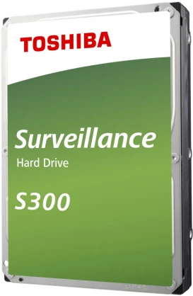 Kietasis diskas - Toshiba S300 stebėjimo kietasis diskas (2 TB, 3.5", 5400 RPM)