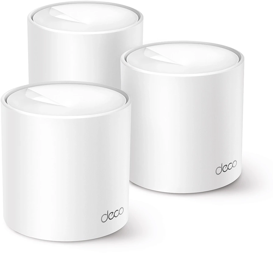 Maršrutizatorius TP-LINK | AX1500 Whole Home Mesh Wi-Fi 6 System | Deco X10 (3-pack) | 802.11ax | 10/100/1000 Mbit/s | Mesh Support Yes | MU-MiMO Yes | No mobile broadband | Antenna type Internal