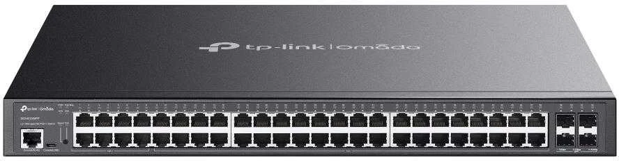 Šakotuvas TP-LINK | Komutatorius | SG3452XMPP Omada | Valdomas L2 | Montuojamas į lentyną | SFP+ jungčių kiekis: 4 | PoE+ jungčių kiekis: 40 ir 8x PoE++