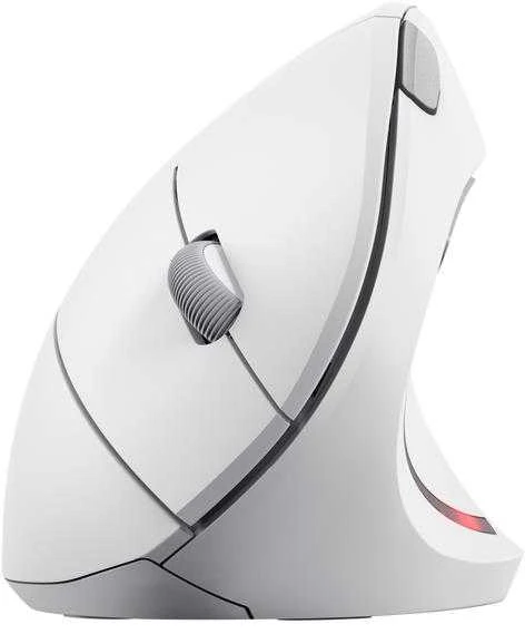 Trust Verto Vertical Ergonomic belaidė pelė baltas (25132)