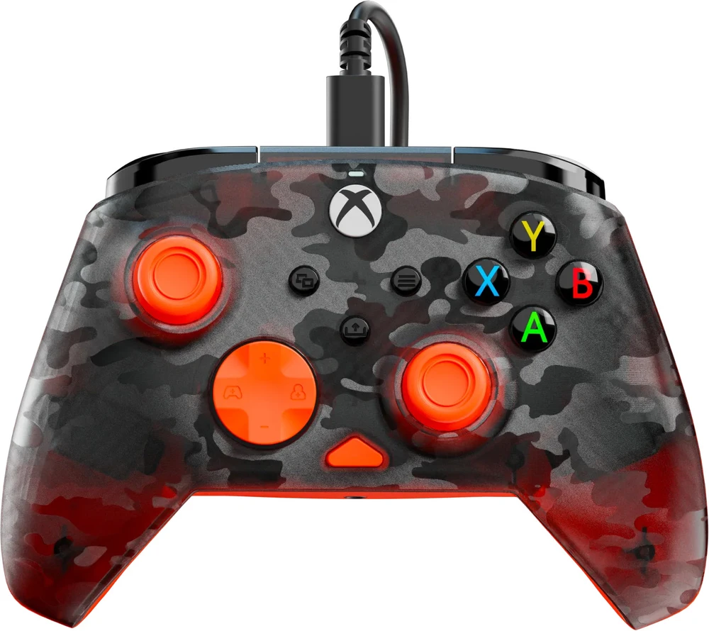 Turtle Beach Rematch Core Laidinis Žaidimų Pultelis | Ghost Camo Juoda/Oranžinė | XBOX