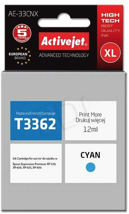 Spausdintuvo Rašalo Kasetė - Activejet AE-33BNX Juodas 22 ml