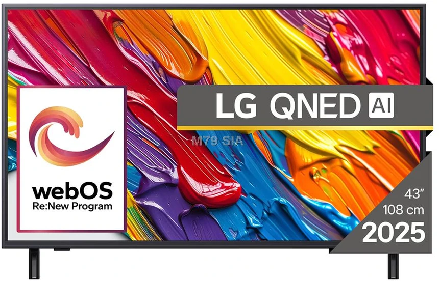 Televizorius LG 43QNED82A3B
