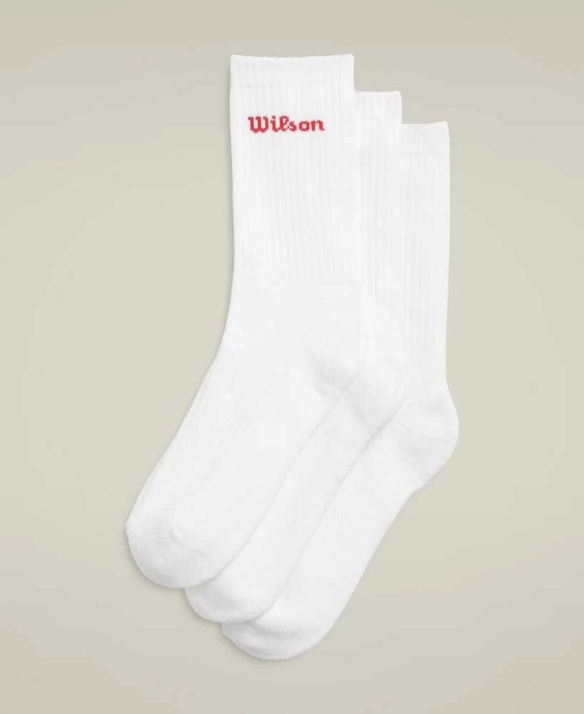 WILSON CREW SOCK 3 PACK vyriškos kojinės (Dydis: L)