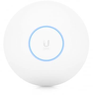 Maršrutizatorius UBIQUITI U6 Pro; WiFi 6; 6 erdviniai srautai; 140 m² (1500 pėdų²) aprėptis; Daugiau nei 350 prijungtų įrenginių; Maitinamas naudojant PoE; GbE uplink.