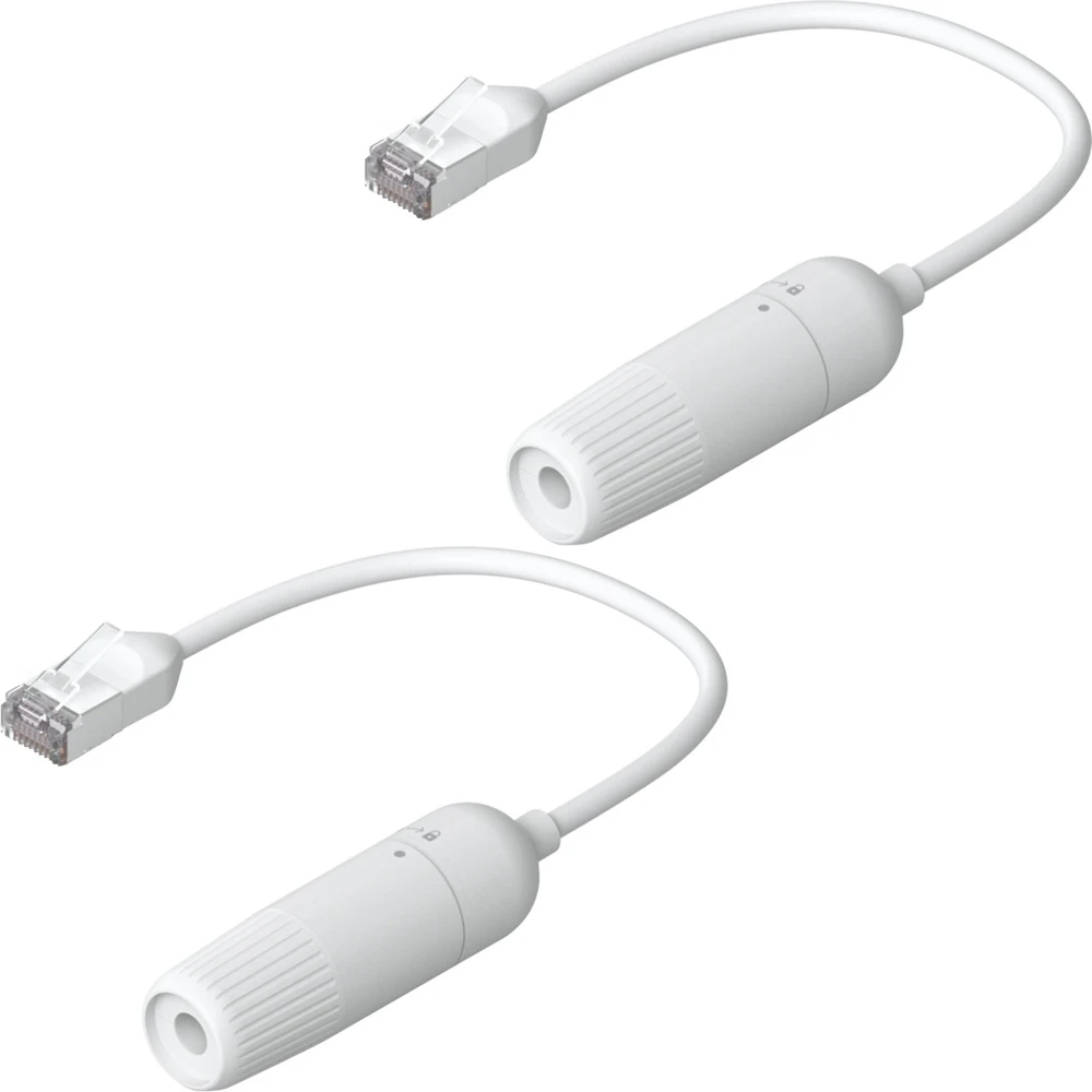 Ubiquiti CT6 kabelis su vyriško-moteriško RJ45 jungtimis, skirtas prailginti Ethernet ryšį, 0,15 m