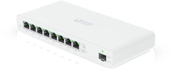 UBIQUITI UISP-R-EU Maršrutizatorius MicroPoP 8x RJ45 1000Mb/s 1x SFP 110W