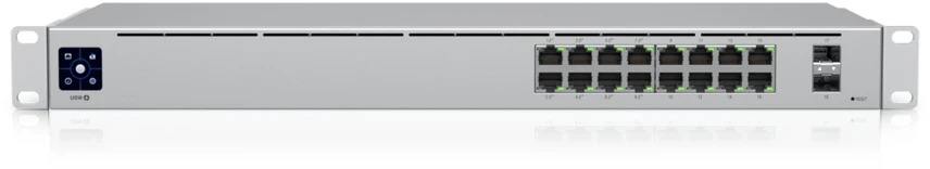 Šakotuvas UBIQUITI USW-16-POE EU jungiklis 16 prievadų 42W POE 2xSFP