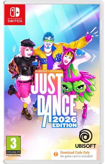„Ubisoft Just Dance 2026“ leidimas (KODAS DĖŽUTĖJE)