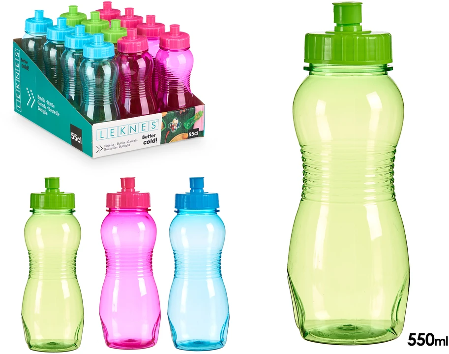 Gertuvė Leknes Vandens butelis 550 ml Plastmasinis (550 ml)