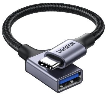 Adapteris USB-C 3.0 prie OTG UGREEN US378 (juodas)
