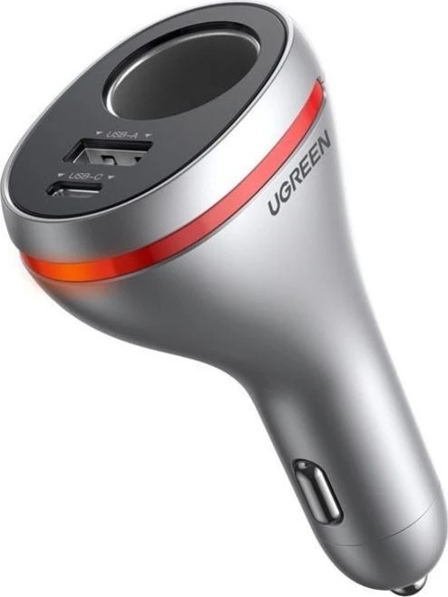 Automobilinis telefonų kroviklis UGREEN CD204, USB, USB-C, 84 W