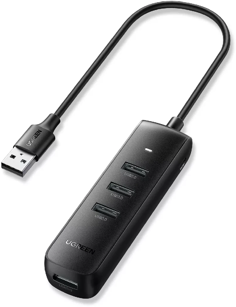 Ugreen 10915 USB 3.0 4-Port Hub 0.25m