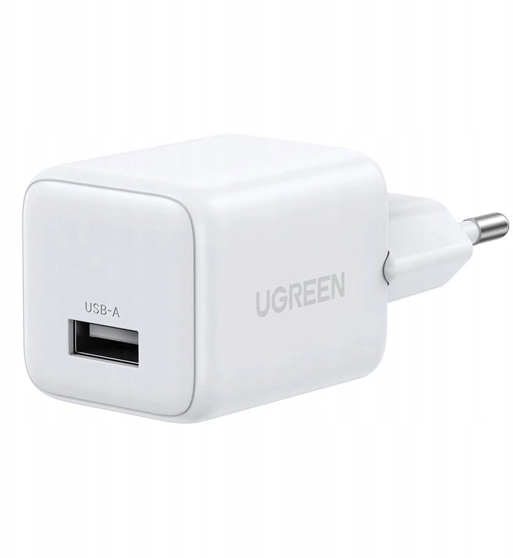 Įkroviklis jungiama į tinklą Ugreen X518 USB-C, GaN, 18W (balta)