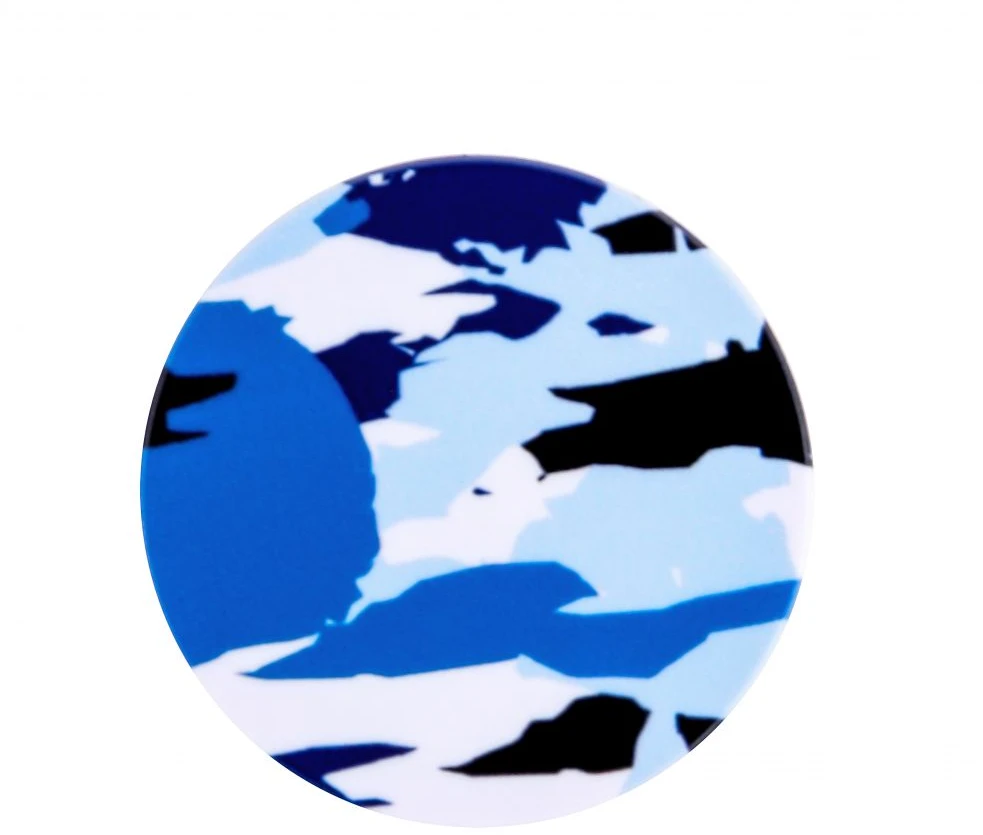 iLike universalus ledų laikiklis (Popsocket) Universalus ledų laikiklis Camo Mėlyna ILIUNPH10