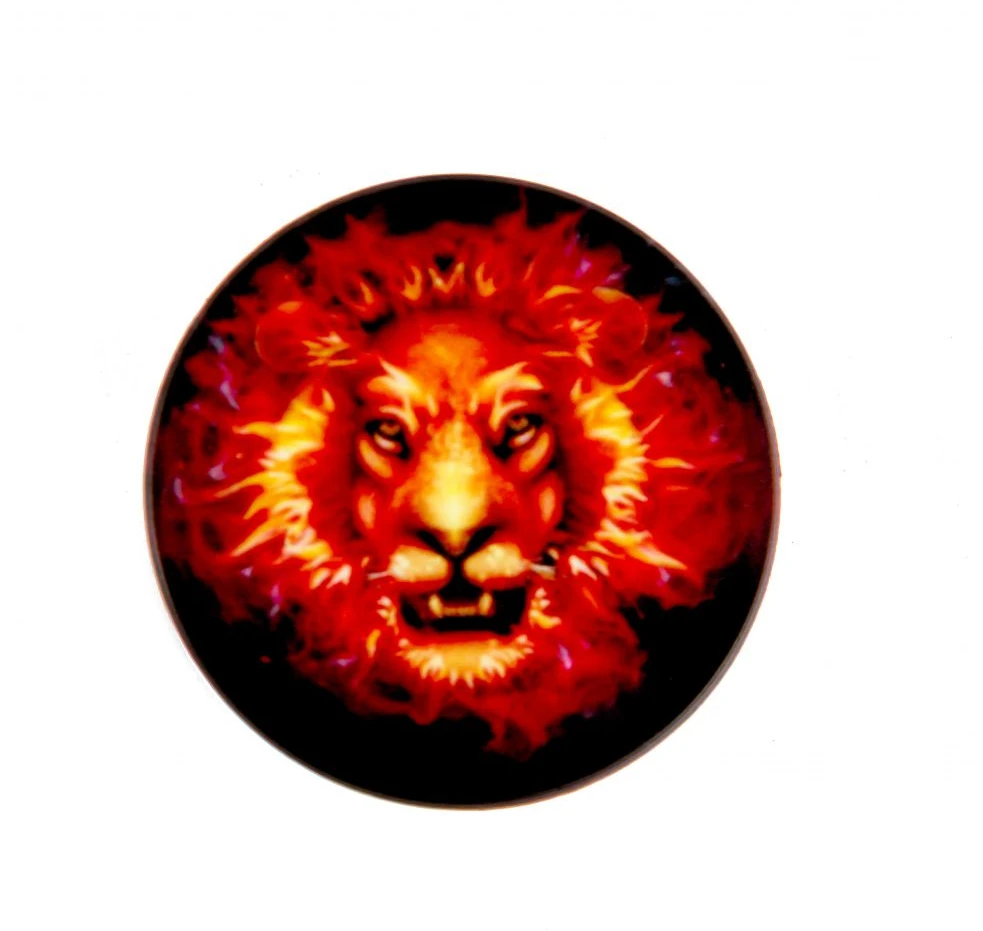 iLike universalus ledų laikiklis (Popsocket) Ugnies liūtas (ILIUNPH39)