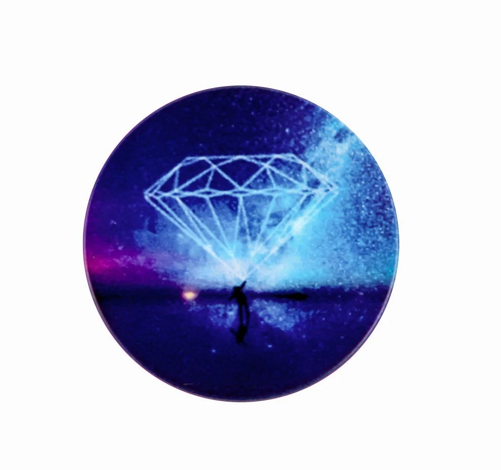 iLike universalus ledų laikiklis (Popsocket) Universalus ledų laikiklis Nebula Mėlyna ILIUNPH32