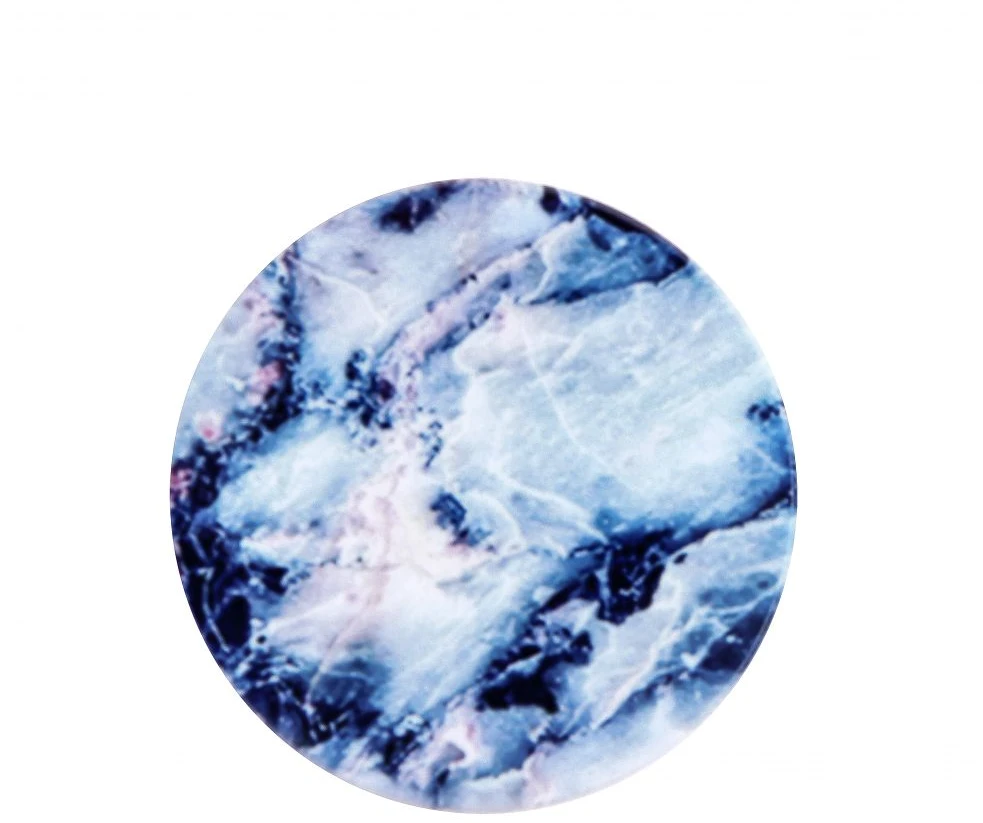 iLike universalus ledų laikiklis (Popsocket) Universalus ledų laikiklis su marmuru Mėlyna ILIUNPH3