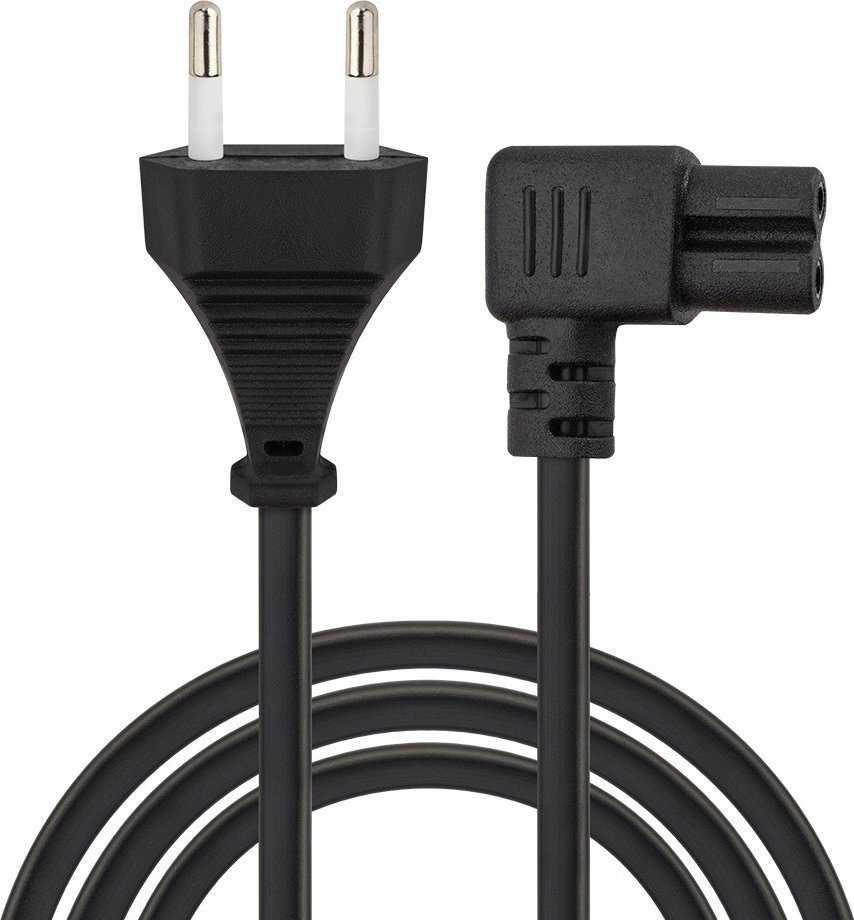 Savio Cable maitinimo šaltinis 2 kontaktų, c7 kampinis 5m, cl-186