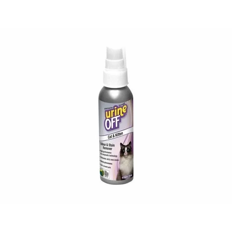 Urine OFF Cat 118ml purškiama priemonė kačių šlapimo kvapui ir dėmėms naikinti