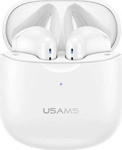 USAMS IA04 belaidės ausinės TWS, Balta