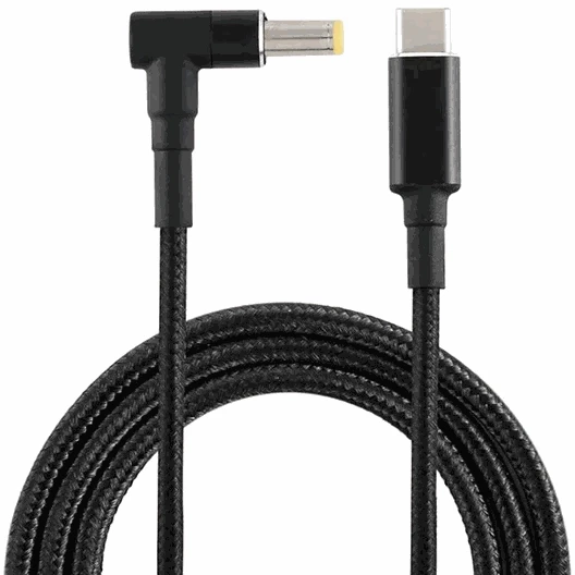 Fusion Accessories Nešiojamojo kompiuterio maitinimo adapteris Acer USB-C -> 5.5x1.7 mm | 18.5V-20V | 100W | 1.8 m