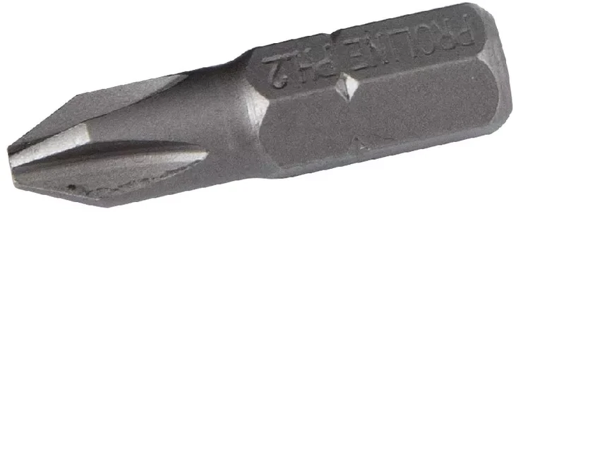 Końcówka 1/4" ph1 antgalis, ilgis 25 mm, 2 vnt., s2, blisteryje, proline