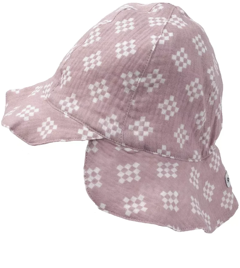 Aptel (V)Action! Lodger Hatter Tribe Muslin cotton child cap Rose 3 - 6 months HT 107 3-6