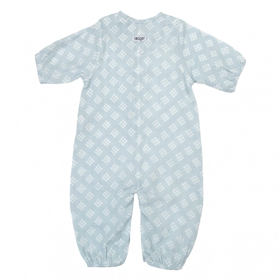 Cocoon (V) Izpārdošanas cena! Lodger Jumper Tribe Muslin mazuļu rāpulis bez pēdiņām Ice Flow 68 cm JP 105_68