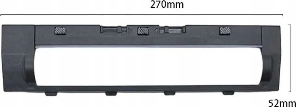 Vacuum Cleaner Priedas ROBOROCK Main Cover Juodas For Saros Z70 8.02.0439