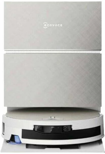 Namų ir virtuvės prietaisas - Ecovacs X12 PRO 22000 Pa siurbimo savaiminio ištuštinimo robotas dulkių siurblys baltas