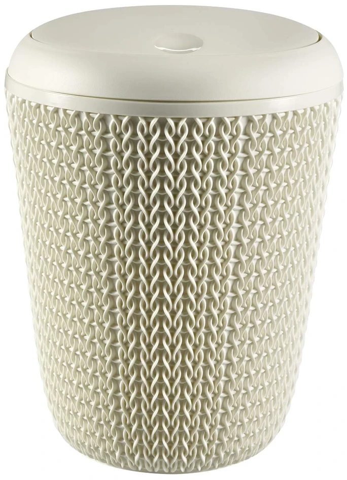 Keter CURVER ŠIUKŠLIADĖŽĖ 6L KNIT 7L/KREMINĖ