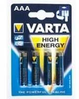 Varta High Energy AAA Vienkartinė baterija Šarminis