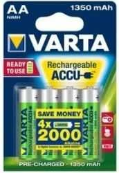 Akumuliatorius - Varta AA R2U 1350mAh 4-vnt NiMH
