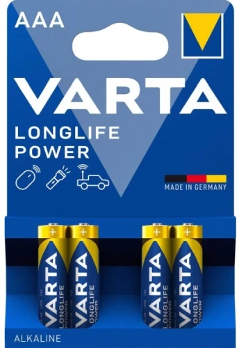 Varta Batterie Alkaline Micro AAA LR03 1 5V 4er Longlife