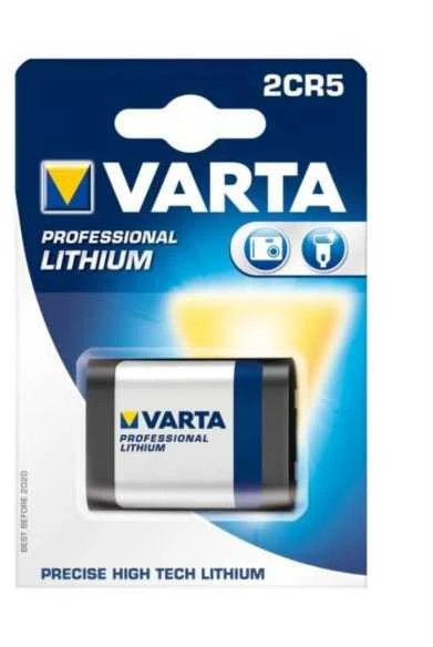 Varta Lithium 6V 2CR5 1400mAh baterija 6203, 1 vnt.