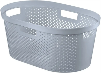 Skalbinių krepšelis Curver Infinity 40L pilkas (231009)