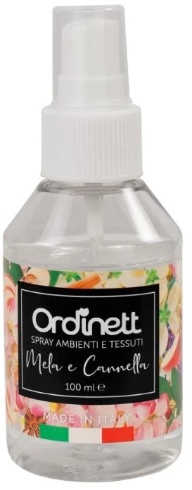 ORDINETT Laundry and room fragrance spray 100ml apple and cinnamon