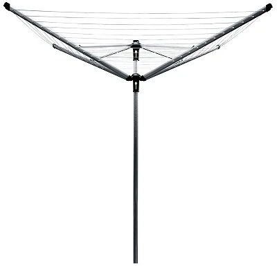 Brabantia Besisukanti džiov.Lift-O-Matic Ad. 60 m - Metallic Pilkas