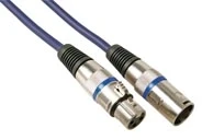 Velleman Profesionalus DMX kabelis XLR 3pin kištukas - XLR 3pin lizdas 10m (PAC104)