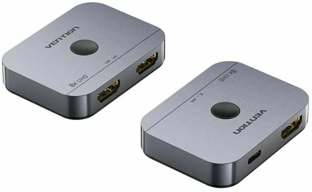 Vention 2 prievadų 8K Ultra HD dvikryptis HDMI jungiklis