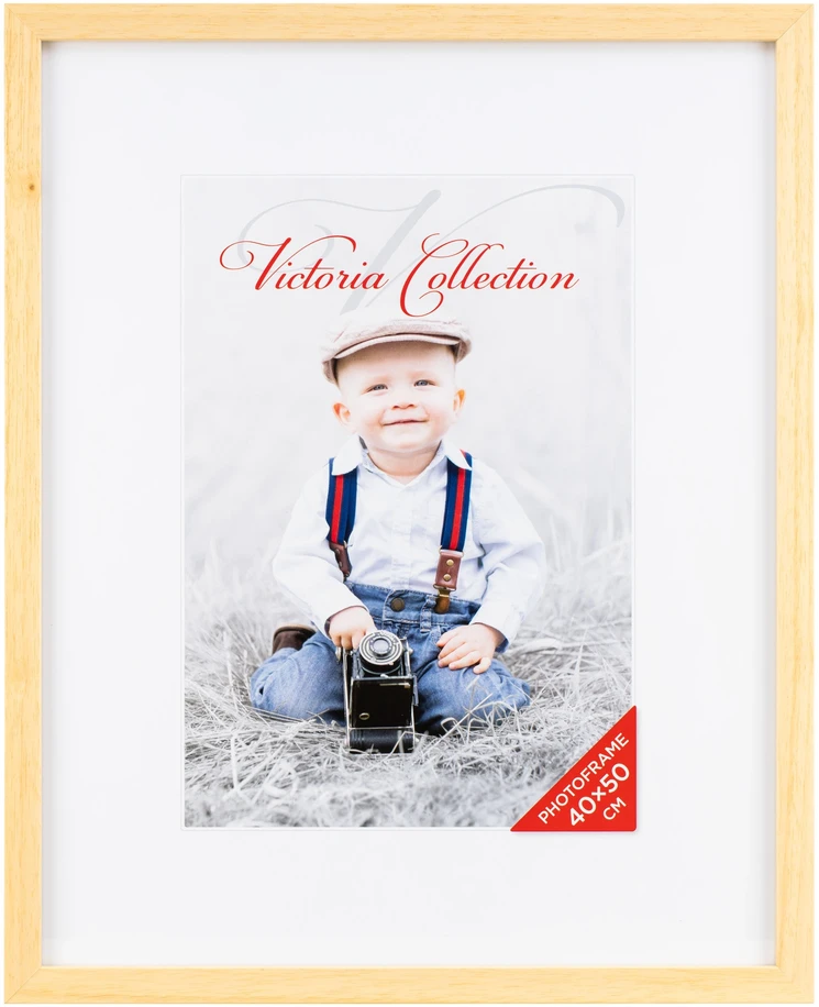 Victoria Collection Cubo nuotraukų rėmelis 40x50m, natūralus (VF2276)