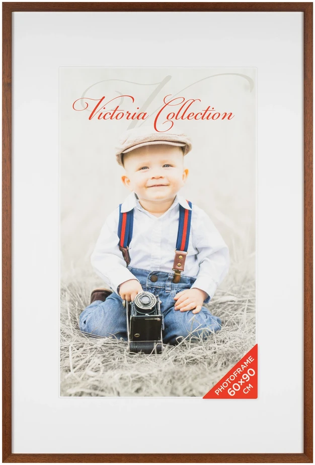 Victoria Collection Cubo nuotraukų rėmelis 60x90, ruda (VF2277)