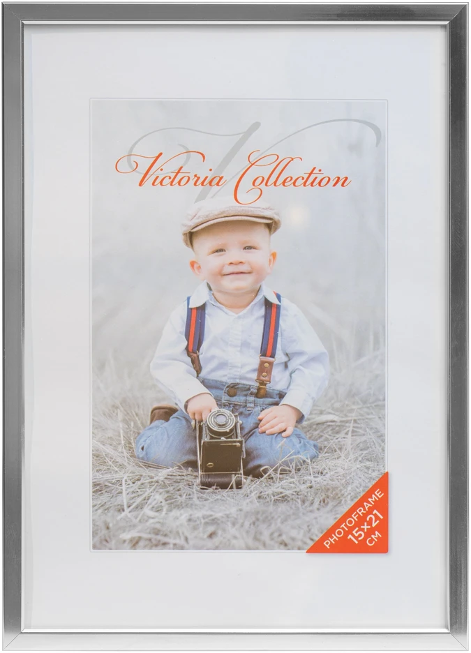 Victoria Collection Nuotraukų rėmelis Aliuminis 15x21, sidabras