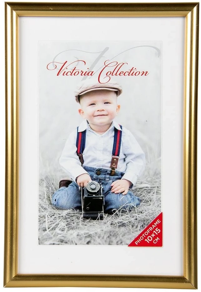 Victoria Collection Nuotraukų rėmelis Future 10x15, auksinis