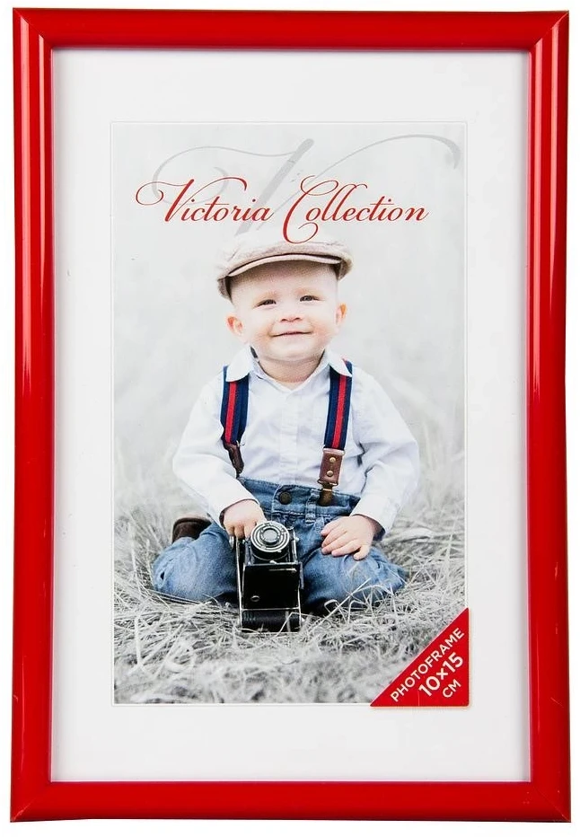 Nuotraukų rėmelis Victoria Collection fotokėklių rėmelis Future 10x15, raudonas