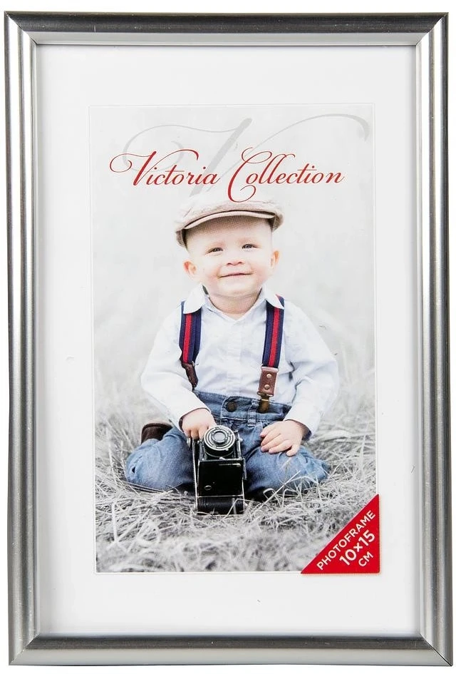 Victoria Collection Nuotraukų rėmelis Future 10x15 sidabrinis